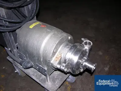 USED Waukesha Cherry-Burrell 1.5" x 1.5" x 4" Cherry Burrel Centrifugal Pump, S/S, 2 HP