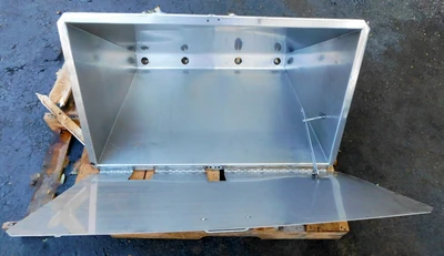 USED FILLER HOPPER FOUR SPOUT HOPPER