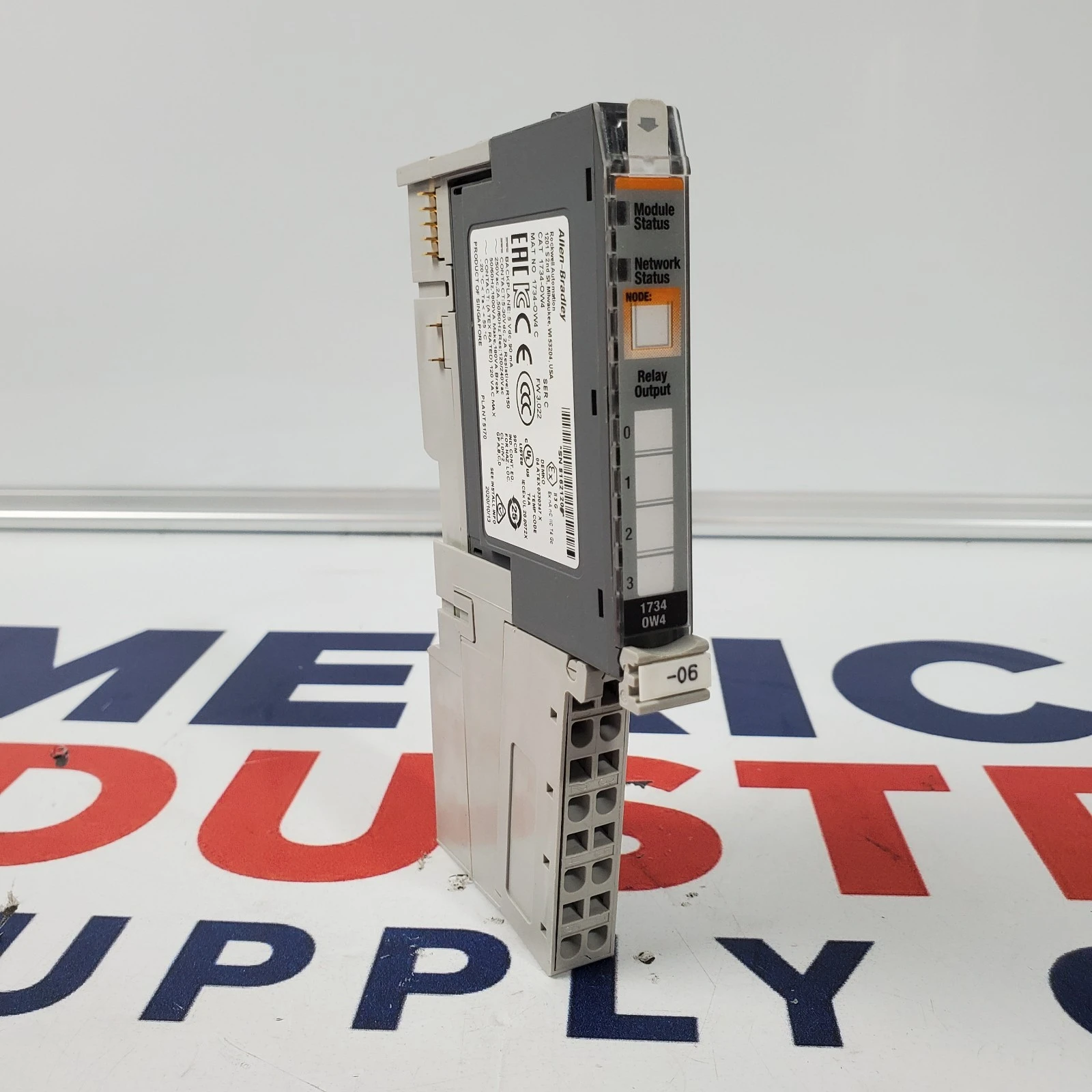 Used Allen-Bradley 1734-0W4 PLC Input & Output California US | American Industrial Supply Co. #1516871