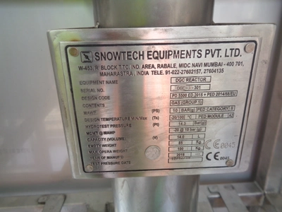 17.5 L DGC Downflow Gas Contactor Reactor Column