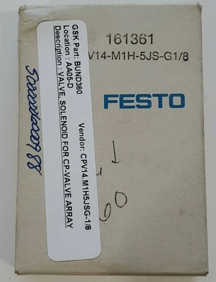 NEW Festo CPV14-M1H-5JS-G1/8