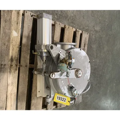 Used Reimelt GmbH 4" Single-channel Stainless Steel Tunnel Diverter Valve