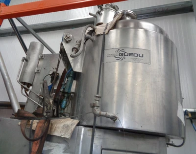 175L Guedu 175 S/S JKTD Vacuum Pan Mixer/Drier