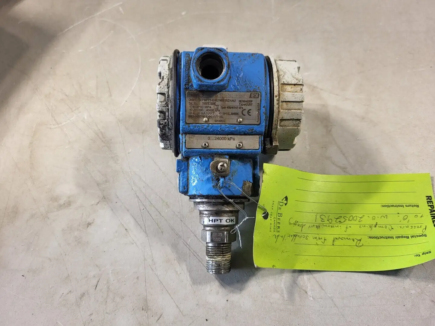 USED ENDRESS+HAUSER PMP71-5RQ8/125