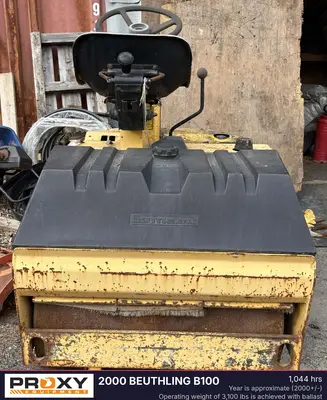 Used 2000 BEUTHLING B100 Single Drum Rollers New Jersey US | Proxy Equipment #1385318