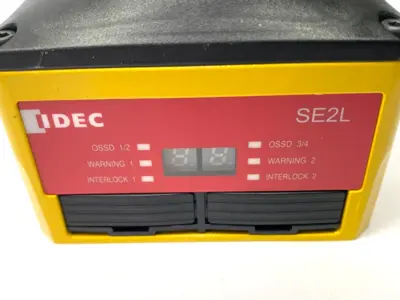 Used IDEC Safety Laser Scanner 5m Protection Range 270° Detection Range Light Curtains & Grids Michigan US | Maverick Industrial Sales #1393110