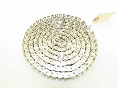 Tsubaki RS40 Chain Lambda Stainless Attachment 92" Long 1/2" Pitch 40 Size