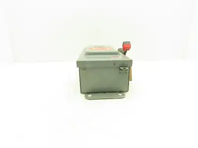 Square D H361AWK Safety Disconnect Switch Fusible 30A 600V 30HP  3 Pole Ser E1