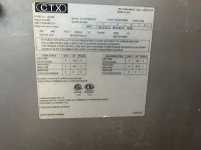 Used Middleby Marshall Used Middleby DZ33T CTX Electric Infrared Conveyor Oven Triple Stack 208V - 1 or 3Ph Conveyor Ovens Illinois US | Falcon Restaurant Supply #1374858