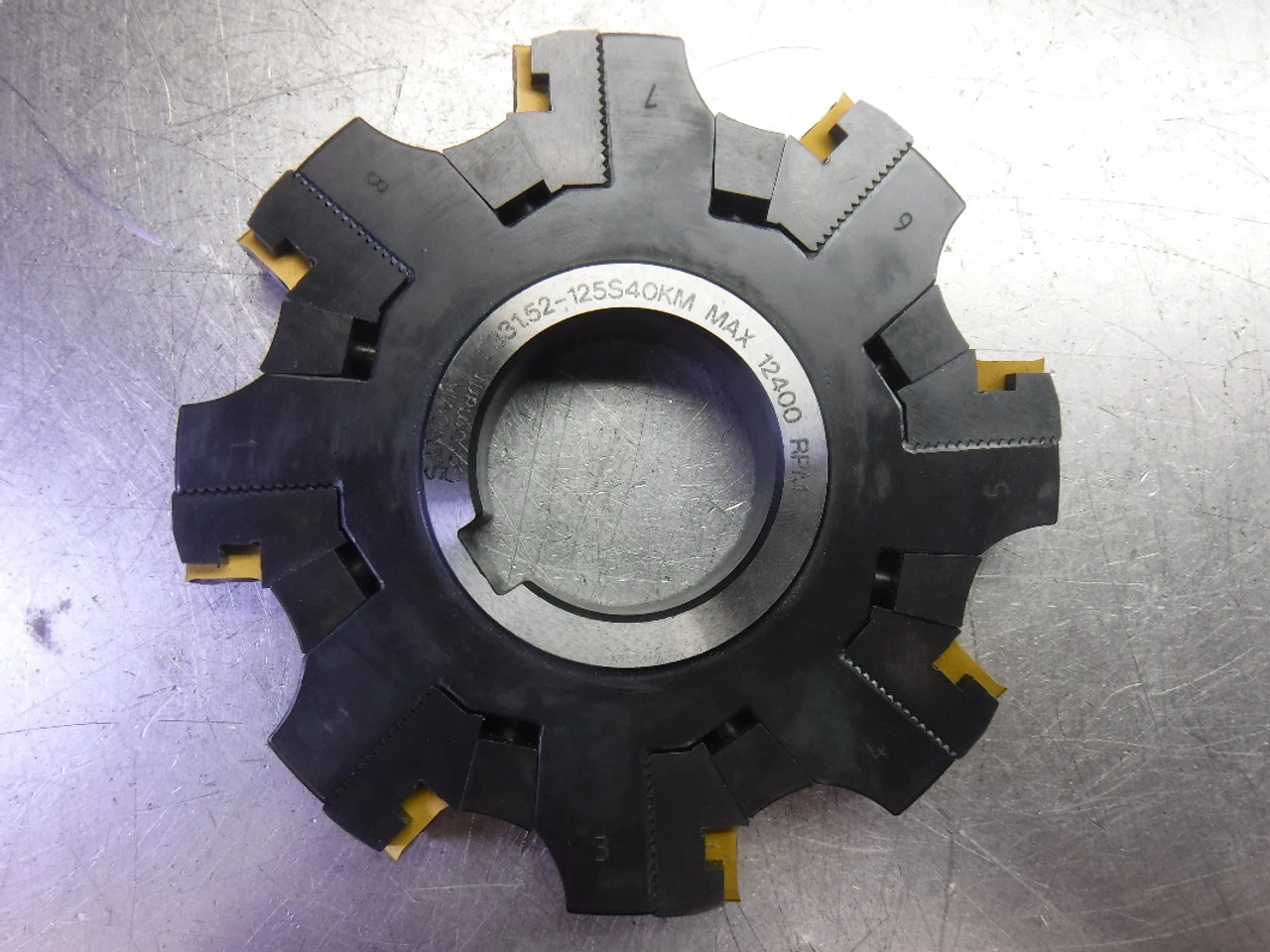 Sandvik 125mm Adjustable Half Side Slot Mill L331.52-125S40KM (LOC2933B)