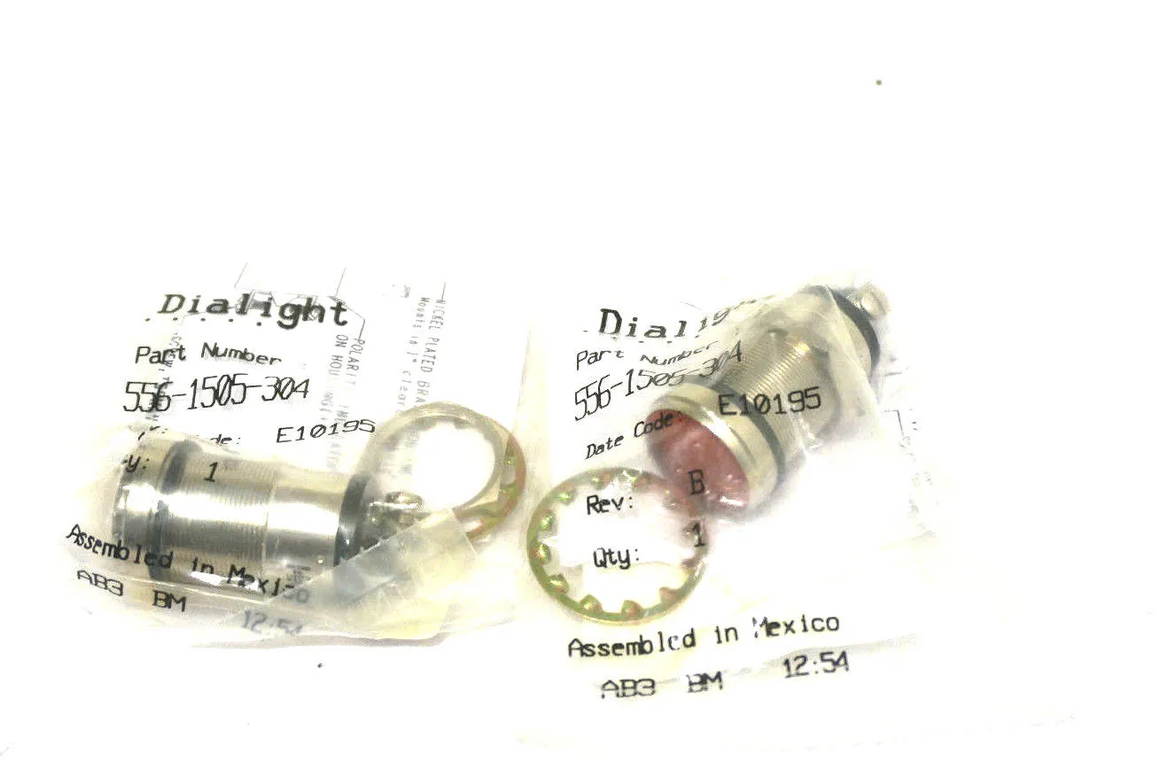 2 NEW DIALIGHT 556-1505-304 INDICATOR 5561505304