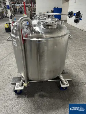 USED Precision 600 Liter Precision Stainless Reactor, 316L S/S, 45/100#