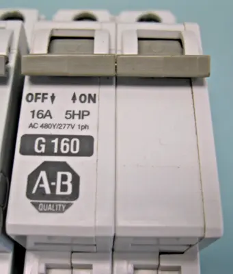 Lot (25) Misc Allen-Bradley 1492-CB1 & 1492-CB2 2-pole circuit breaker H4