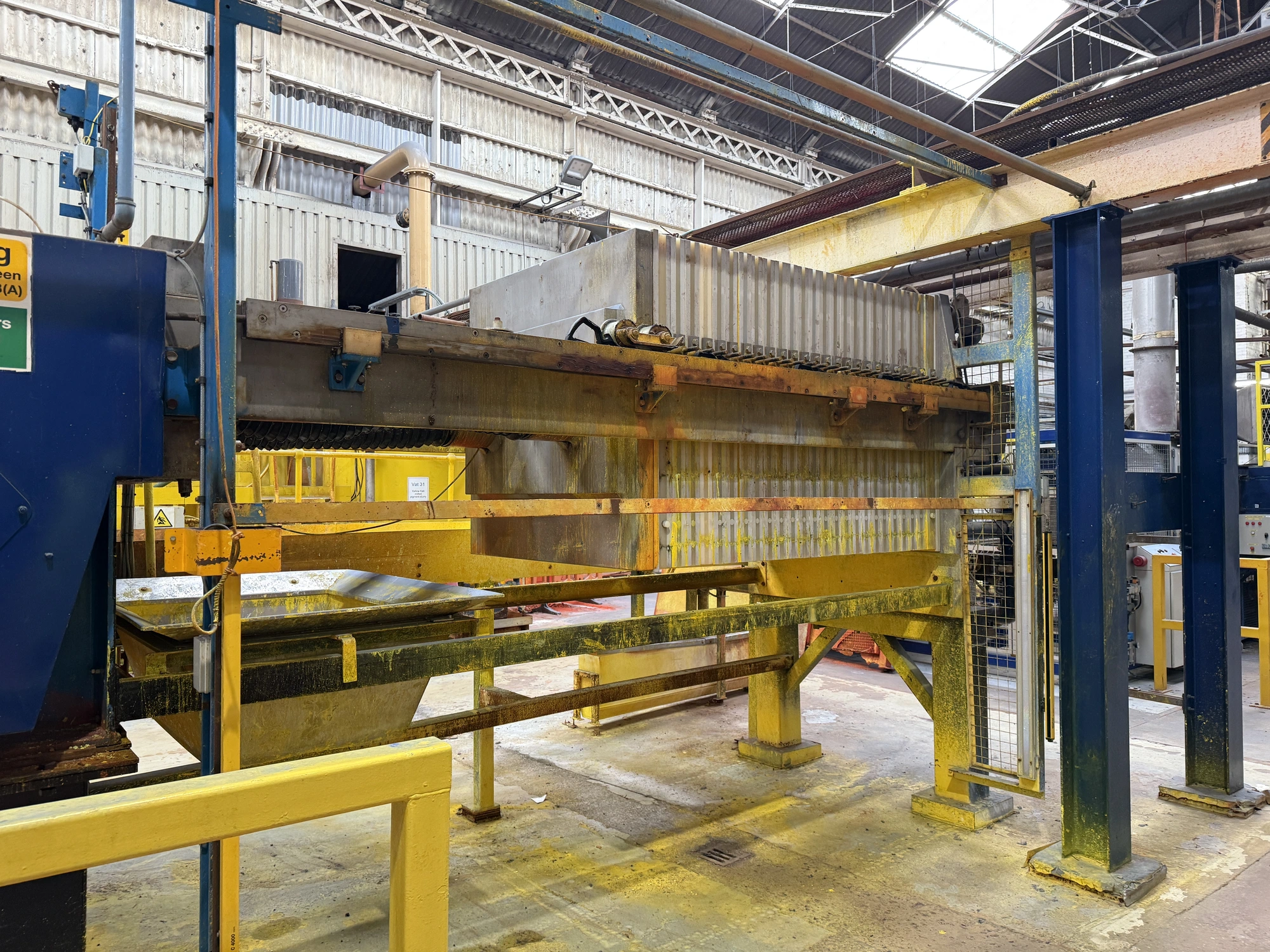 Edwards & Jones Filter Press 1200 mm X 1200mm PP Plates