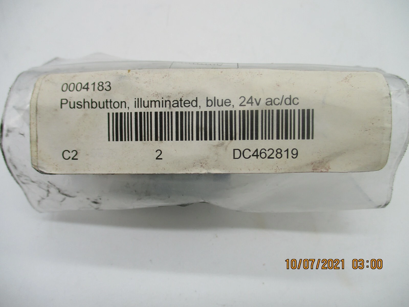 New DC462819 Blue 24 vac/dc Illuminated Pushbutton
