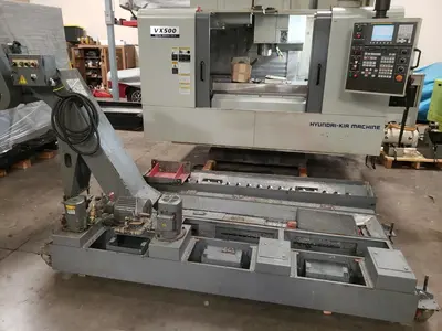 2009 HYUNDAI WIA VX500 Vertical Machining Centers | Toolquip, Inc. (9)