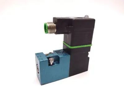 45A-L00-DDAJ-1JM | Mac Valves  24VDC Solenoid Valve with MURR 7000-42081 Connector - New Other
