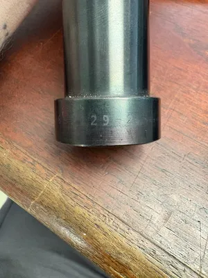 E-004 76-3129-2 PRECISION GROUND STEEL TOOLING PIN GUIDE PIN MACHINE COMPONENT