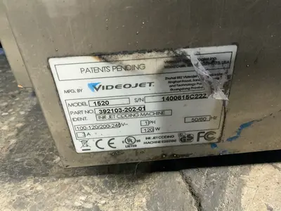 Used VIDEOJET 1520 Engravers Ohio US | HGR 24 #1471761