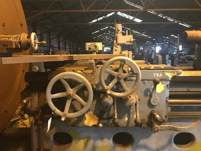 34"/100" AXELSON Sliding Gap Bed Lathe