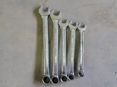 5/8" - 1-7/16" Combination Wrench Set (10pcs)