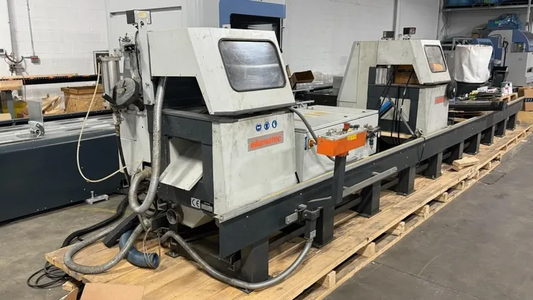 Used 2001 ELUMATEC DG 142/02 Miter Saws Illinois US | 520 Machinery Sales LLC #685586