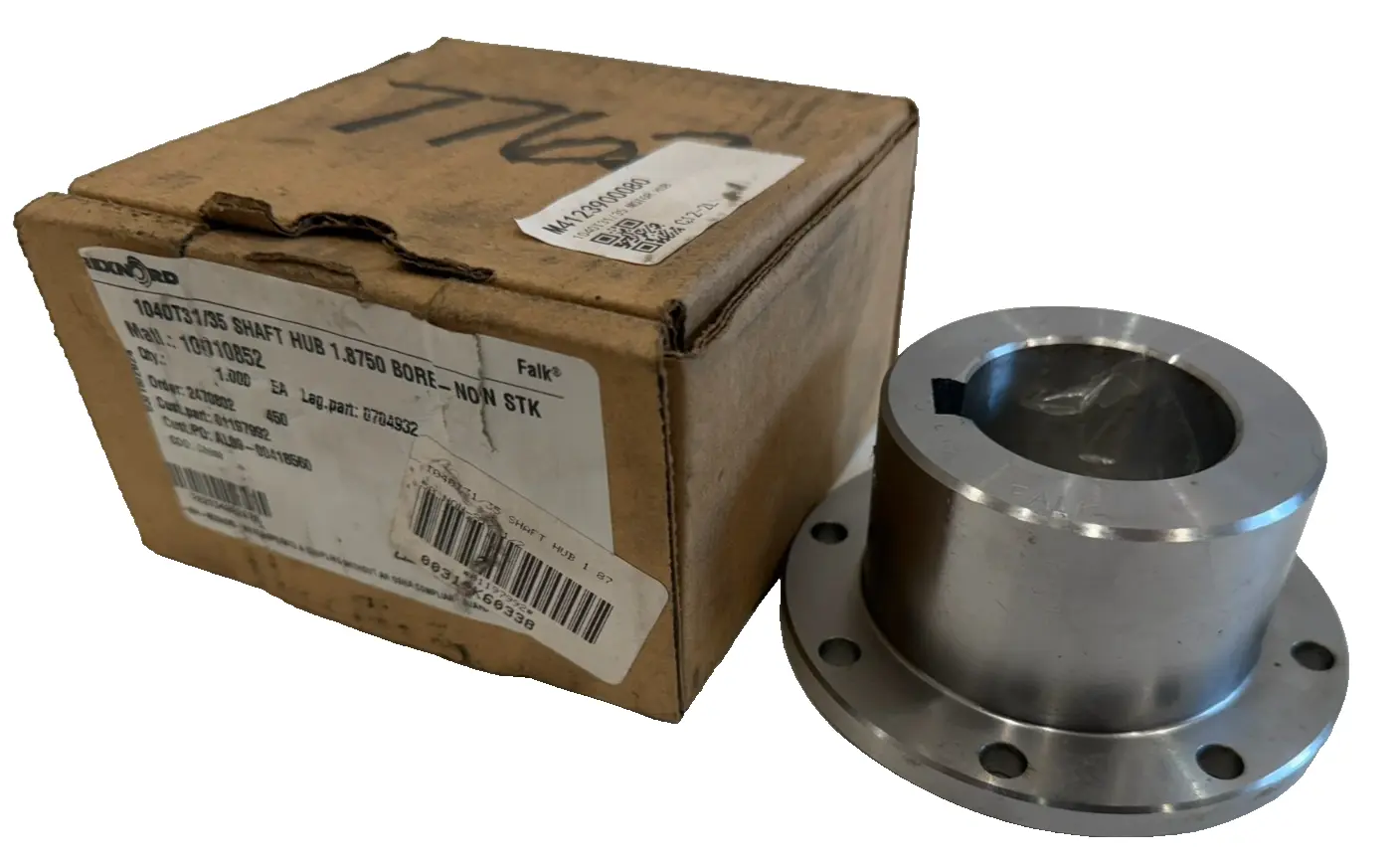 NEW REXNORD/FALK 0704932 1040T31/35 SHAFT HUB 1.8750 BORE-NON STK