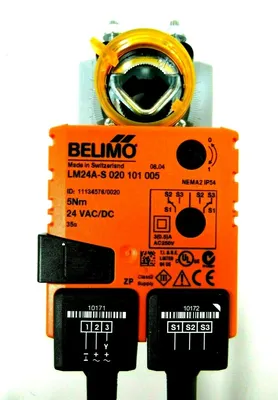 NEW BELIMO LM24A-S DAMPER ACTUATOR LM24AS 020 101 005 416453 24VAC/DC