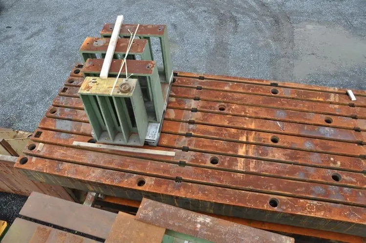 Used T-SLOT TABLE 6035 X 1890 X 350 MM Tables, Floor & Layout Plates BE | Apt International N.V #366576