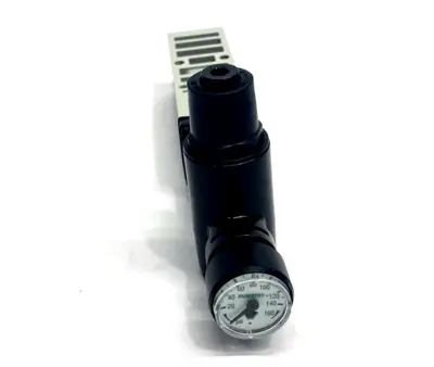 122RS100J000000 | Numatics  Pneumatic Manifold Sandwich Regulator 10-130 PSI - New – Open box