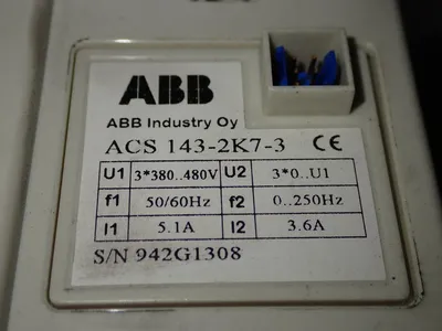 Used ABB ACS 1432K73 Variable Speed Drives Ohio US | HGR 24 #785527