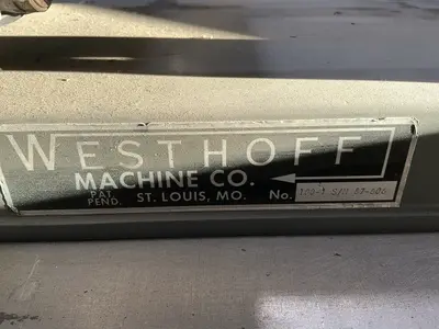 Used WESTHOFF MACHINE CO. 1001 Horizontal Drills Ohio US | HGR 24 #1539791
