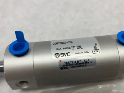 USED SMC PRECISION SMOOTH CYLINDER, ROUND BODY