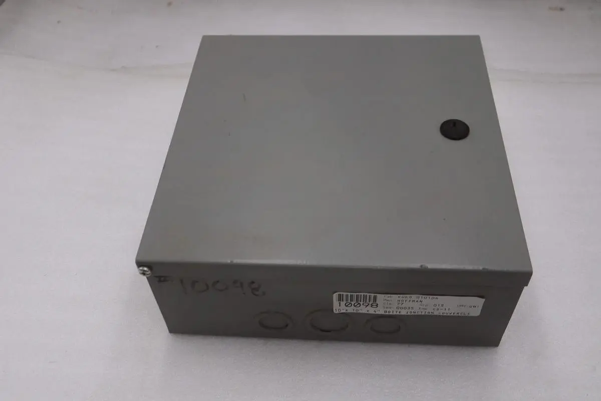 Hoffman 10N104 Nema Type 1 Enclosure 10" x 10" x 4" NEW OPEN BOX GF981