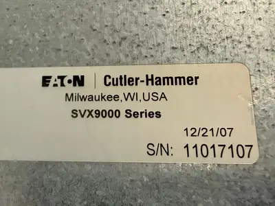 Eaton Cutler-Hammer SVX9000 Series /PX0105411N (7.6.4)