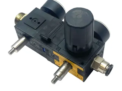 Used Knapp Air Pressure Regulator Modular Inline Assembly Air Pressure Regulators Michigan US | Maverick Industrial Sales #1394279