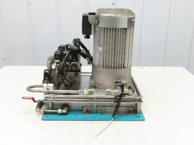 Hawe HK24/1-H0.46 Hydraulic Pump Power Pack Unit 5L Tank .5L/Min 220V 3PH