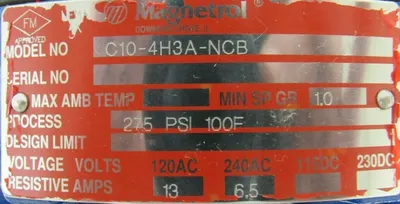 NEW MAGNETROL C10-4H3A-NCB LEVEL SWITCH C104H3ANCB