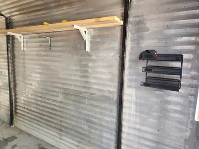 14'L x 8'W x 10'-2.5"H Shed