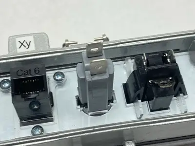 USED GRACE PORT ETHERNET PANEL INTERFACE CONNECTOR 5E RJ45 UL TYPE 4 3A