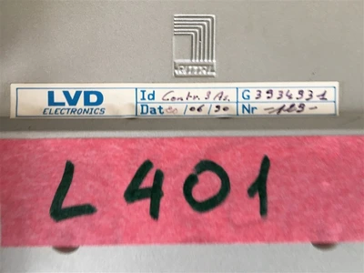 USED LVD G3934931 ( L401 ), CONSISTING OF 9 PARTS:-RACK
