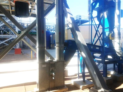 Biomass Bale Handling & Grinder System