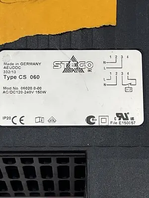 USED STEGO STEGO TYPE CS 060 FOR PARTS