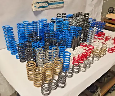 Large Lot Liquidation Sale of Works Performance Compression Spring 1.25" to 12"
