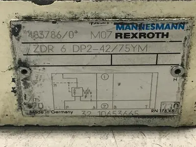 USED MANNESMANN REXROTH ZDR 6 DP2-42/75YM