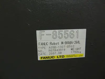 Used 2007 FANUC M900IA/260L Robots Michigan US | Harbor Machinery Inc. #1280911