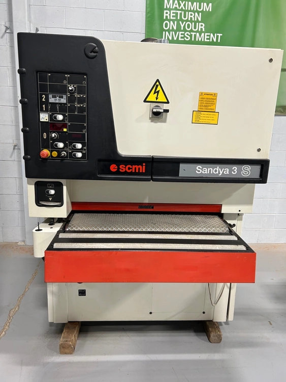 Used 2004 SCMI sandya 3 Wide Belt Sanders Massachusetts US | Alliance Machinery Inc #222097