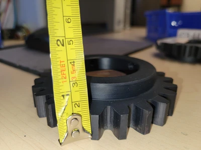 GEAR, TOP KNIFE SHAFT, 23 TEETH