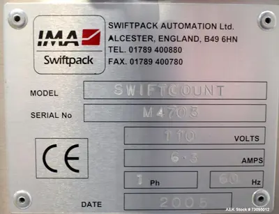 USED SWIFTPACK SWIFTCOUNT