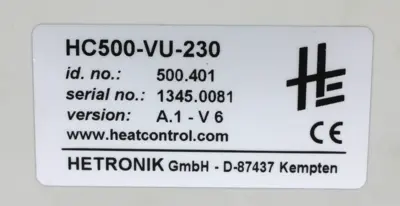 USED HETRONIK HC500-VU-230